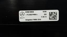 MERCEDES-BENZ Mercedes C Class W205 Console Trims A2056805107 Console Wooden Bar Set Black — thumbnail 6