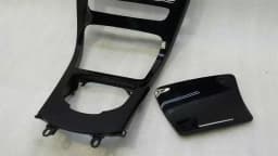 MERCEDES-BENZ Mercedes C Class W205 Console Trims A2056805107 Console Wooden Bar Set Black — thumbnail 4