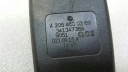 MERCEDES-BENZ Mercedes C Class W205 Left Belt Buckle A2058600369 Left Belt Buckle — thumbnail 6