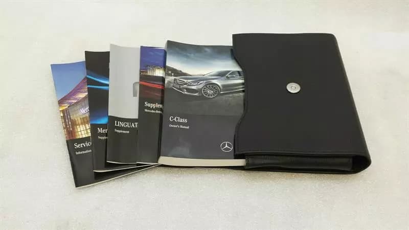 MERCEDES-BENZ Mercedes C Class W205 Manual Service Booklet Car Maintenance Manual