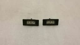 AUDI Audi S1 8X A1 Number Plate Lights 4G0943021 License Plate Lights SET LED — thumbnail 1