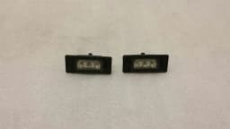 AUDI Audi S1 8X A1 Number Plate Lights 4G0943021 License Plate Lights SET LED — thumbnail 4