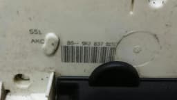 VW Volkswagen Golf GTD RHD Front Left Door Lock 5K2837015D Right Hand Drive — thumbnail 2
