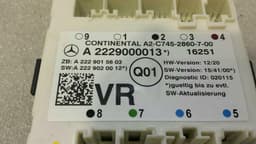MERCEDES-BENZ Mercedes C Class W205 FRH Door Module A2229000013 Door Control Unit Front Right — thumbnail 2