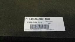 MERCEDES-BENZ Mercedes C Class W205 RHD Floor Carpets Set A2056803148 Right Hand Drive — thumbnail 5