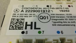 MERCEDES-BENZ Mercedes C Class W205 RLH Door Module A2229001912 Door Control Unit Rear Left — thumbnail 5