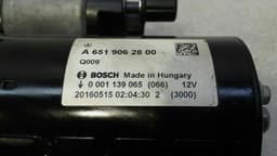 MERCEDES-BENZ MERCEDES W204 X253 W166 W212 W205 Starter Engine A6519062800 Starter — thumbnail 3