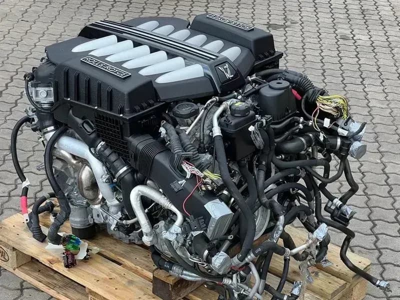 ROLLS ROYCE 2019 ROLLS ROYCE WRAITH RR5 COUPE 6.6L V12 ENGINE N74B66A ENGINE COMPLETE GHOST