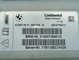 ROLLS ROYCE Rolls Royce Wraith RR5 COUPE Safety Module ECU 6837359 Air Control Unit SRS — thumbnail 8
