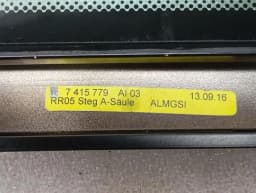ROLLS ROYCE Rolls Royce Wraith RR5 Left Front 1/4 Glass 51337420639 Door Panel 1/4 Front Left — thumbnail 4