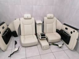 ROLLS ROYCE ROLLS ROYCE GHOST SERIES II 2 SEAT SET RR WHITE SEATS 2015-2019 SEATS INTERIOR — thumbnail 7