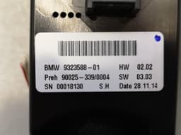 ROLLS ROYCE ROLLS ROYCE GHOST SERIES II Switch 9323588 Switch Rear Air Conditioning Cont — thumbnail 8