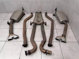 BENTLEY BENTLEY ARNAGE T QUAD SET MULLINER Exhaust Silencer PJ107072PB Exhaust SET OF 4-RO — thumbnail 1