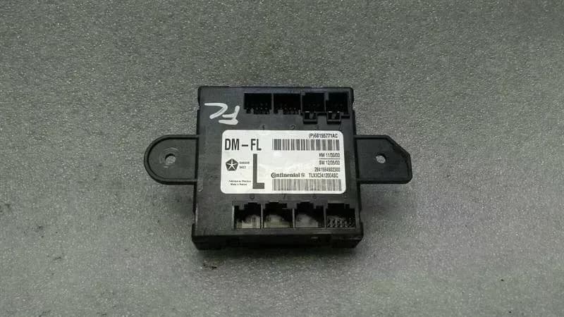 DODGE CHARGER LX LD FLH Door Module 68155771AC Door Control Unit Front Left