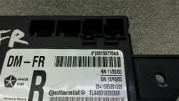 DODGE DODGE CHARGER LX LD FRH Door Module 68155770AB Door Control Unit Front Re — thumbnail 6