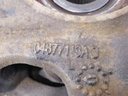 JEEP JEEP GRAND CHEROKEE WK2 MK4 Rear Hub 04877113AC Wheel Bearing Case Rear Left — thumbnail 9