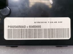 JEEP JEEP GRAND CHEROKEE WK2 MK4 Auto Climate Control 68254050AD Climate Control Panel A/C — thumbnail 3