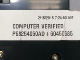 JEEP JEEP GRAND CHEROKEE WK2 MK4 Auto Climate Control 68254050AD Climate Control Panel A/C — thumbnail 5