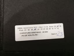 FERRARI Ferrari Purosangue F175 Luggage Compartment Set 851853 Boot Boat Floor — thumbnail 8