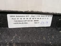 FERRARI Ferrari Purosangue F175 Luggage Compartment Set 851853 Boot Boat Floor — thumbnail 10