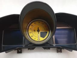 FERRARI Ferrari 812 Superfast F152M Instrument Cluster 324725 Carbon Yellow Speedometer — thumbnail 9