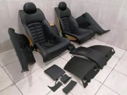 FERRARI SEAT INTERIOR Ferrari 612 Scaglietti REAR SEAT SET REAR SEAT SET DAYTONA — thumbnail 2