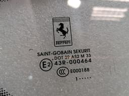 FERRARI Ferrari FF F151 Right Rear Quarter Glass 84342400 Door Window 1⁄4 Rear Right — thumbnail 8