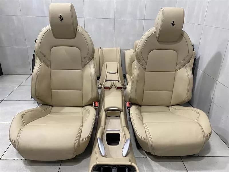 FERRARI Ferrari FF F151 CREMA SEAT SET SEATS SET FF BEIGE HEATED