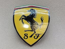 FERRARI FERRARI FF F151 RACING TEAM SHIELD BADGE 83628100 Emblem — thumbnail 2
