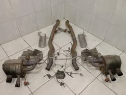 FERRARI Ferrari FF F151 Exhaust Silencer Set 272319 Exhaust Muffler Set V12 — thumbnail 1