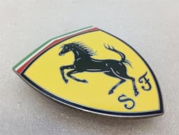 FERRARI FERRARI FF F151 RACING TEAM SHIELD BADGE 83628100 Emblem — thumbnail 8
