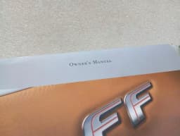 FERRARI Ferrari FF F151 SERVICE BOOKLET / maintenance manual — thumbnail 3