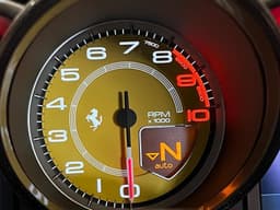 FERRARI Ferrari FF F151 Instrument Cluster 274568 Speedometer Yellow Dial CARBON — thumbnail 3