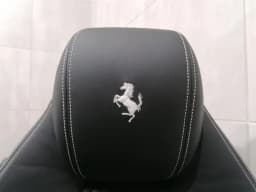 FERRARI Ferrari GTC4 Lusso F151M Seat LEATHER Seat Interior HEATED HEATED LEATHER BLACK — thumbnail 7