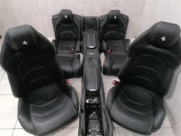 FERRARI Ferrari GTC4 Lusso F151M Seat LEATHER Seat Interior HEATED HEATED LEATHER BLACK — thumbnail 2