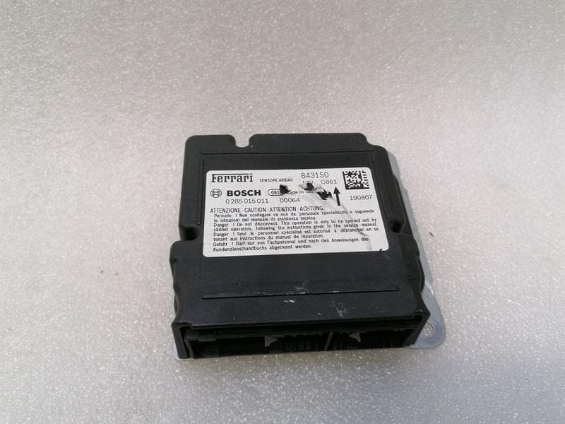 Ferrari GTC4 Lusso F151M Safety Module ECU 843150 Air Control Unit SRS