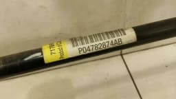 DODGE Dodge Charger LX LD SRT8 Anti Roll Bar Rear P04782874AB Rear Stabilizer Bar — thumbnail 3