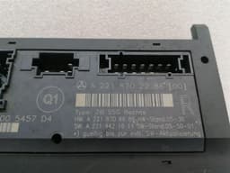 MERCEDES-BENZ Mercedes S-Class W221 Right Seat Module A2218702286 Right Seat ECU — thumbnail 2
