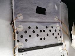MERCEDES-BENZ Mercedes S63 AMG W221 left seatpad cover A2219104347 left seat 9F17 V8 M156 — thumbnail 8