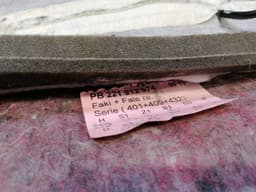 MERCEDES-BENZ Mercedes S63 AMG W221 left seatpad cover A2219104347 left seat 9F17 V8 M156 — thumbnail 9