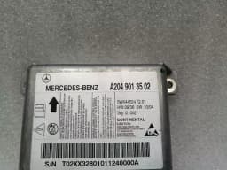 MERCEDES-BENZ Mercedes C Class W204 Safety Module ECU A2049013502 Air Control Unit SRS — thumbnail 3