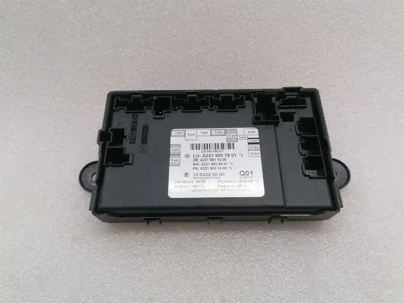 MERCEDES-BENZ Mercedes S-Class W221 Rear Door Module A2219007801 Rear Door Control Unit