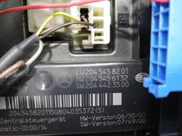 MERCEDES-BENZ Mercedes C Class W204 Rear SAM Fuse Box A2045458201 Fuse Box SAM — thumbnail 3