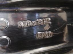 MERCEDES-BENZ Mercedes C63 AMG W204 Spare Wheel Set A2044014702 Notrad Reserve 3.5BX18 ET20 — thumbnail 10