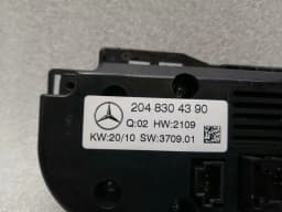 MERCEDES-BENZ Mercedes C Class W204 Auto Climate Control A2048304390 Climate Control Panel A/C USA — thumbnail 6