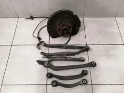 MERCEDES-BENZ Mercedes E63 AMG W211 Left Rear Hub SET A2113504508 Wheel Bearing Housing Rear Left — thumbnail 1