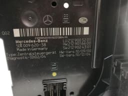 MERCEDES-BENZ Mercedes E Class W212 Fuse Box A2129005201 Fuse Box SAM — thumbnail 6