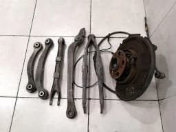 MERCEDES-BENZ Mercedes E63 AMG W211 Right Rear Hub SET A2113504508 Wheel Bearing Housing Rear — thumbnail 7