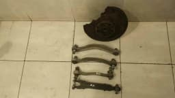 MERCEDES-BENZ MERCEDES C63 AMG W204 SUSPENSION A2043503208 Wheel Bearing Housing Rear Right AXLE — thumbnail 7