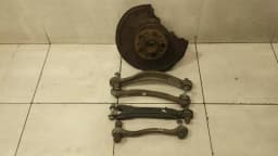 MERCEDES-BENZ Mercedes C63 W204 Left Rear Hub A2043503108 Wheel Bearing Housing Rear Left — thumbnail 7